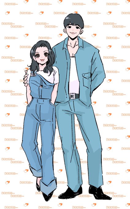 「height difference shoes」 illustration images(Latest)