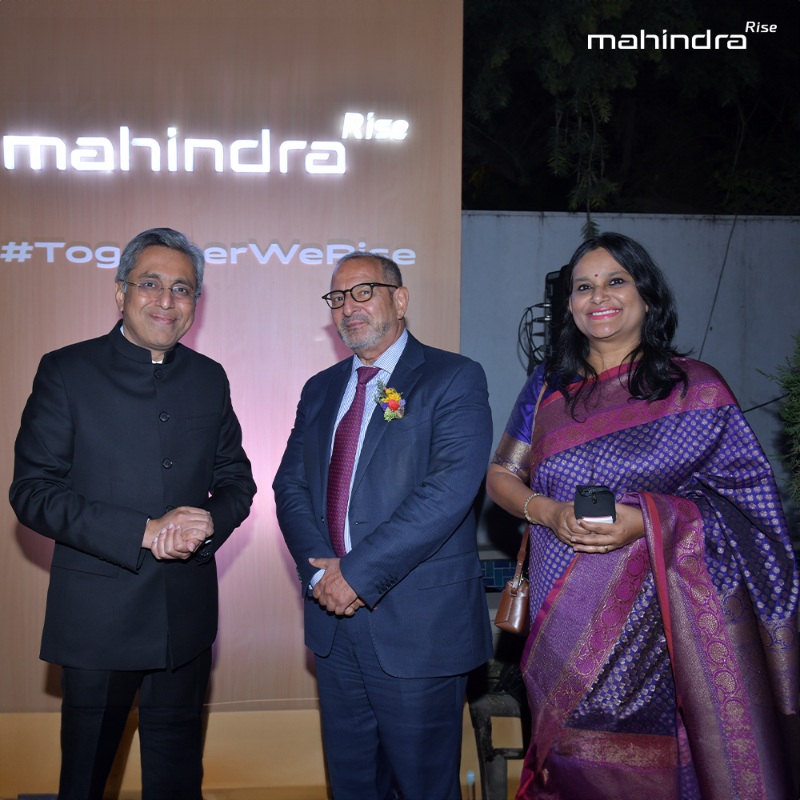 MahindraRise's tweet photo. Our Group CEO &amp; MD, @anishshah21 welcomed 45 country ambassadors, fostering bonds built on shared values &amp; future visions. 

Here's to the partnerships that have brought us this far &amp; the ones that will take us even further! Since 1945, we have expanded to over 100 nations.