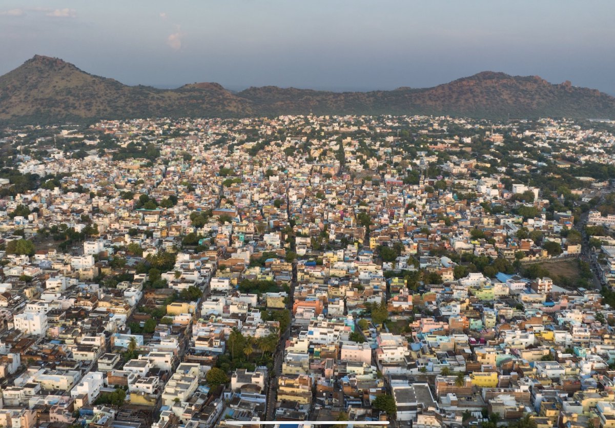 Tamil city leads small town India 🇮🇳 towards green future.

“We want to create a land of opportunities and sustainable living.”

That was the answer inhabitants in Rajapayalam, a Tamil Nadu city of 250 000 gave when asked to look into the next twenty years. Rajapayalam used it to