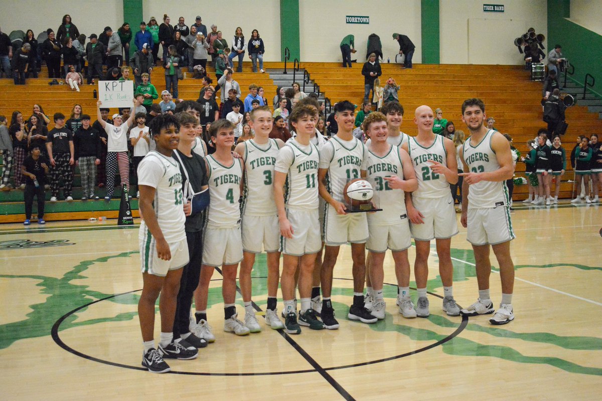1K! Thank you to my family, teammates, coaches, and everyone who was there on Saturday!

<a href="/YorktownBoysBB/">Yorktown Boys Basketball</a>