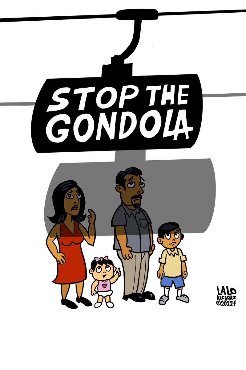 2/14 Metro Cmte. Mtg 12pm Call-in for public comment to stop this tourist trap, traffic jam, environmental dread. Bit.ly/stopthegondola #stopthegondola