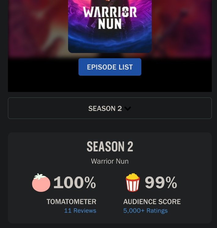 All I want is Season 3 of #WarriorNun