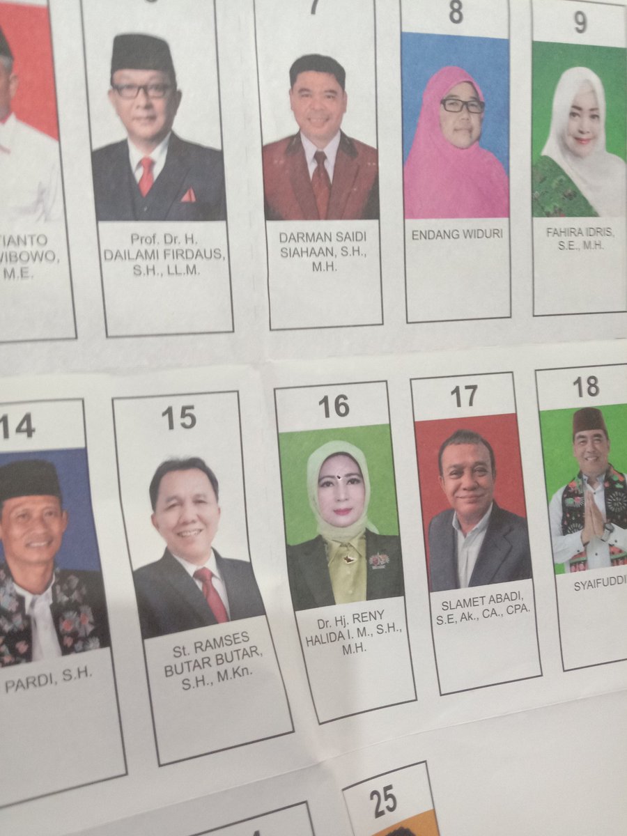 AnissaaaaFA's tweet photo. Surat suara DPR RI Jakarta Barat TPS 263 Tegal Alur sudah tercoblos
Atas nama Reny Halida

#KawalPemilu2024 
@bawaslu_RI @KPU_ID https://t.co/CumZfFIY3l