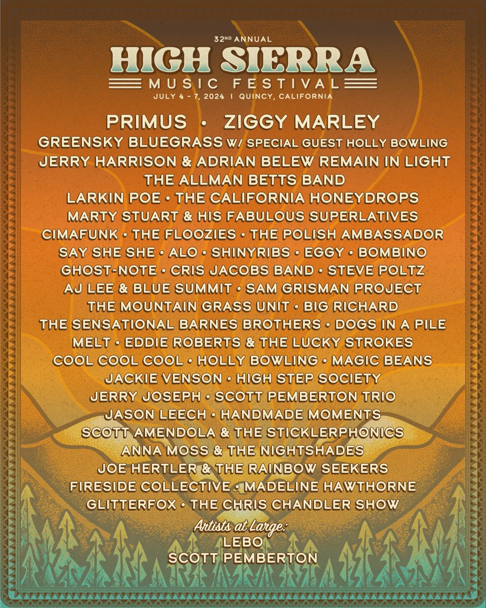 Remain In Light will be playing High Sierra Music Festival in Quincy, CA over Independence Day weekend in July. Ticketing and festival information can be found at highsierramusic.com.