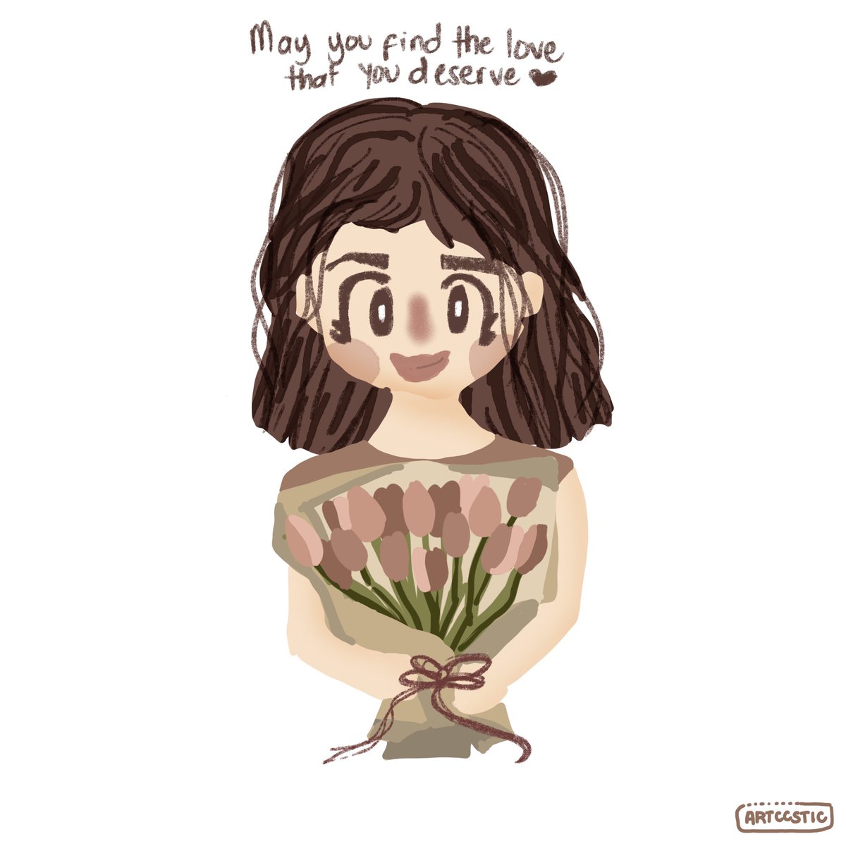 artccstic's tweet photo. Whenever I’m posting art on my socials, I still used to forgot that I have account on this app huhu.

Here’s a Vday post anyways. 

I hope yall find the love that you deserve,
Sending heartsssss. https://t.co/IrI0CAfYQS