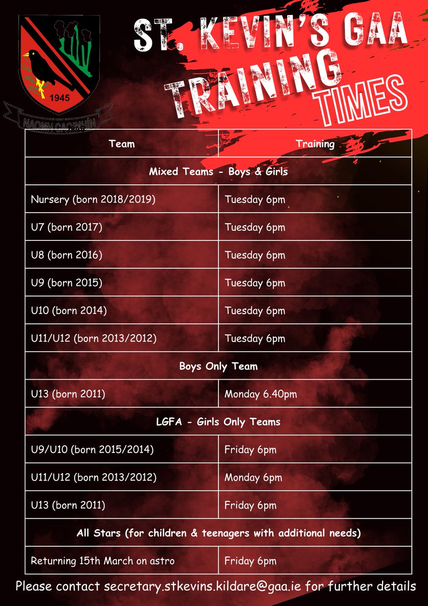 CLG Naomh Caoimhín (@stkevinsgfc) on Twitter photo 