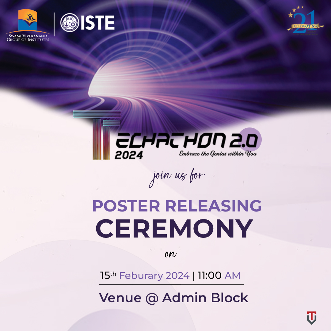 svietofficial's tweet image. Exciting News Alert! Join us for the Poster Releasing Ceremony of Techathon 2.0 on 15th February at 11:00 AM onwards! Let's unveil the innovation and creativity together!
#Techathon2.0 #InnovationUnleashed #TechUnity #InnovationHub #InnovationUnleashed #TechRevolution #SVGOI