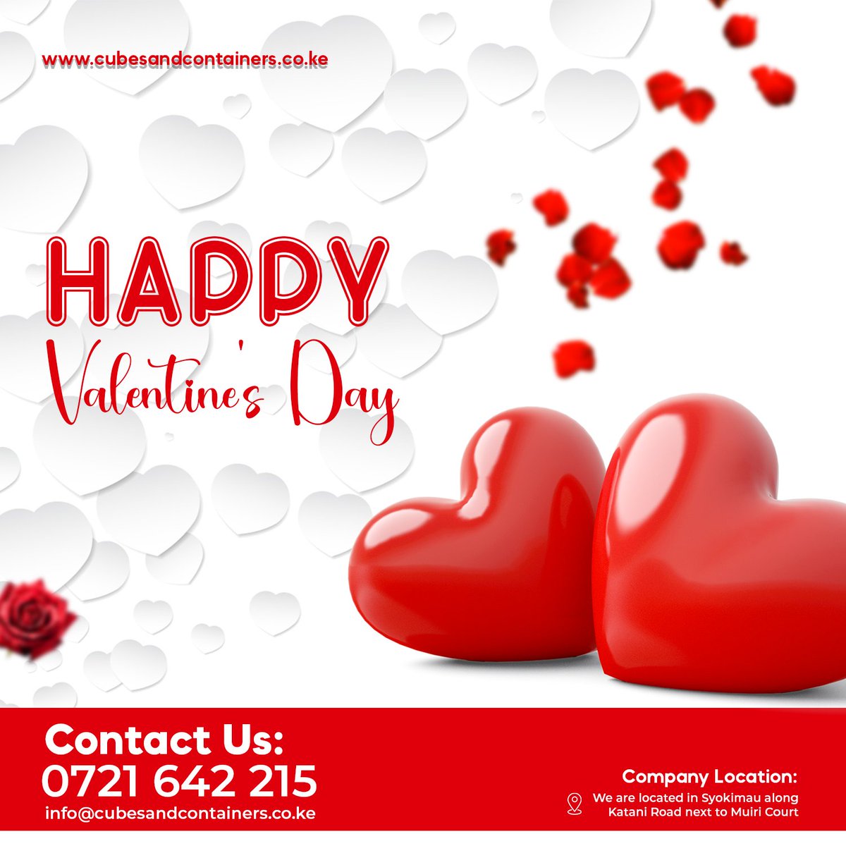 CubesnContainer's tweet photo. Sending love and warmth to Cubes and Containers Design Kenya this Valentine's Day! May your creativity overflow and your projects be filled with passion and innovation. Here's to a day filled with love, inspiration, and endless possibilities! 💖" https://t.co/jIo1LJUzuR