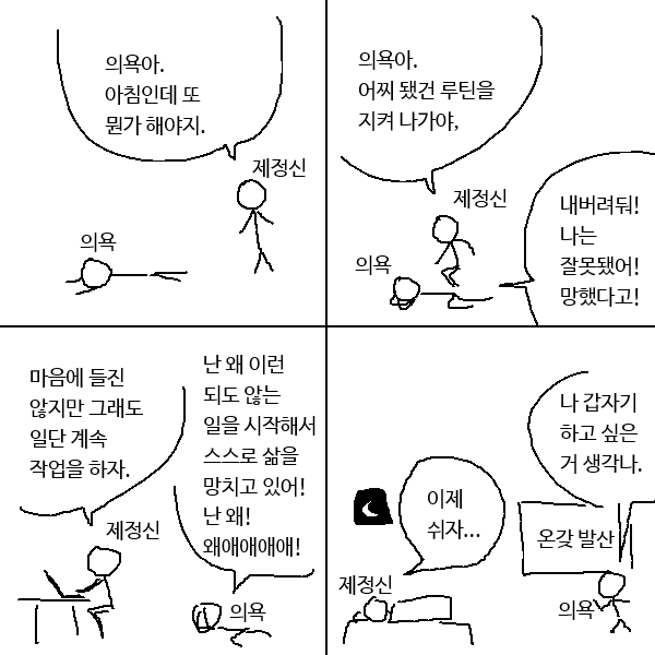 의욕 돌보기 