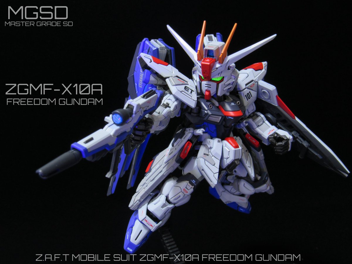 NirvanaAxel's tweet photo. 機動戦士ガンダムSEED 
MGSD
ZGMF-X10A
フリーダムガンダム

#ガンプラ #gunpla #gフレーム #機動戦士ガンダム #機動戦士ガンダムseed  #フリーダムガンダム #mgsd  #gundam  #zaft #ザフト #リペイント #全塗装  #ガンダム　#gundam  #食玩 #mastergrade #mastergradesd  #freedomgundam  #zgmfx10a https://t.co/G0SA7bfYLu