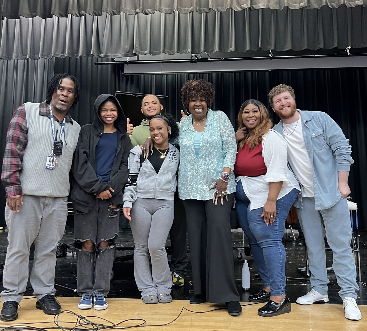 Today I had the privilege of performing a Black History Month program for a beautiful group of about 300 students at Oakland High School. The first of many schools I’ll be taking this program to this month. Happy Black History Month!