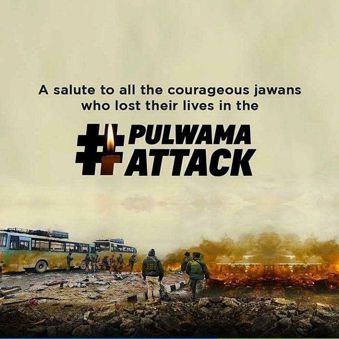 Never Forgive Never Forgot Tribute to our soldiers who lost their lives in the Pulwama attack. 🙏 #PulwamaAttack #blackday