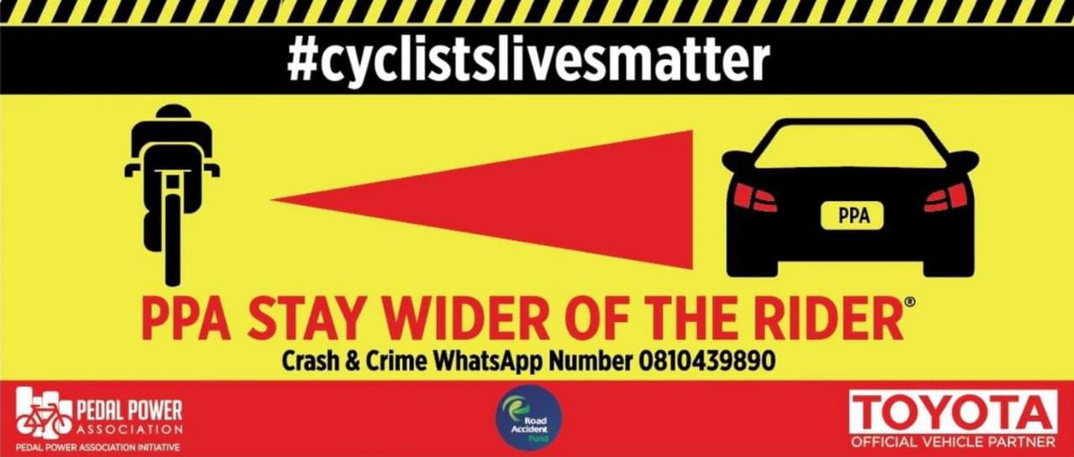 Statistics conducted in the Western Cape show that between 2018 and 2022 ,116 cyclists died on our roads,  amongst these 113 men and three women. The age of cyclists who died was between 25 - 49. Fatalities  included are children as young as  five. #ShareTheRoad  #SafelyHome