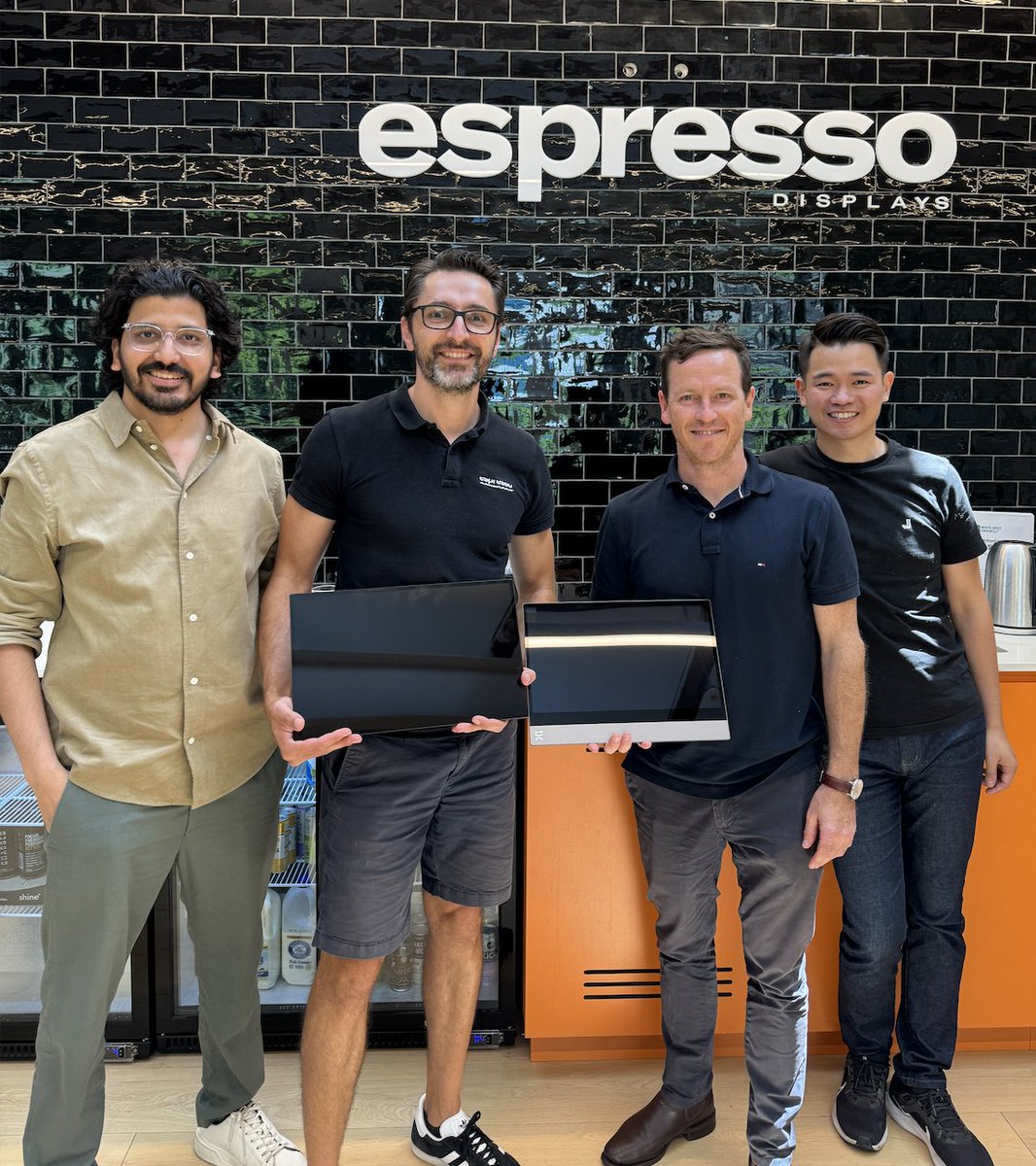 It was great to have @anguskeene @CalvinYu950142 @S_Rishabh at espressoHQ discussing creative strategy on @X.  Looking forward to continuing our growth on X and growing the espresso brand. Thank you team.

cc: @WillScuderi @ScottMcKeon_ @dom2404 @nickhealy