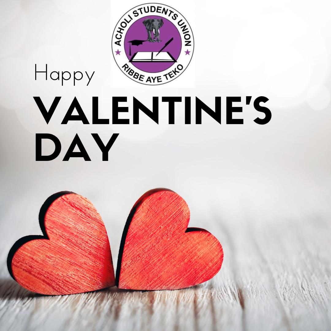 AcholiStu's tweet photo. We understand how important is  today's date in the world calendar.Happy  valentine's day to all love birds 🥰 https://t.co/s7unYANYoT
