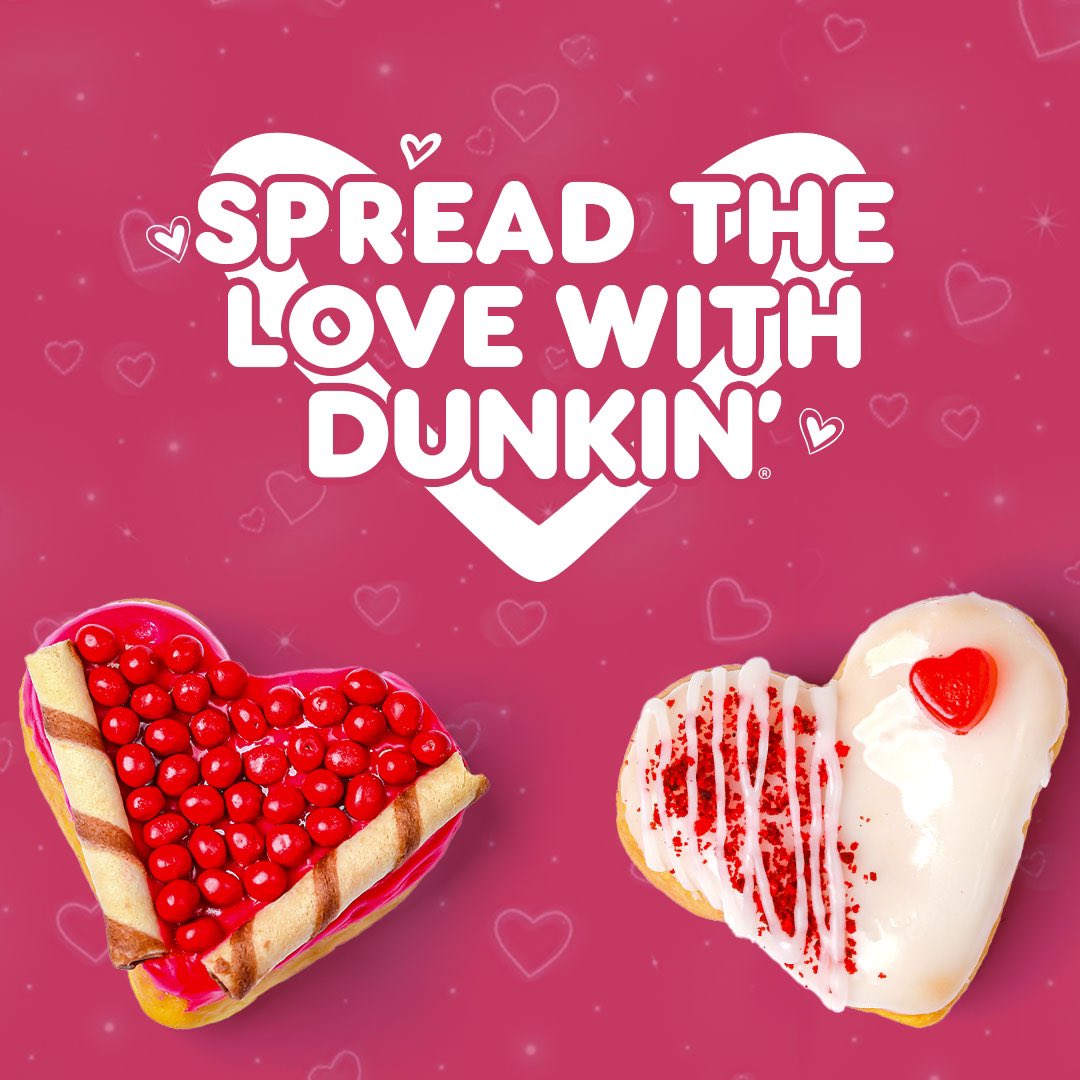 We wish you a heartwarming day of love, admiration, and happiness! #Dunkin #DunkinKarachi #HappyValentinesDay #ADoseOfLove