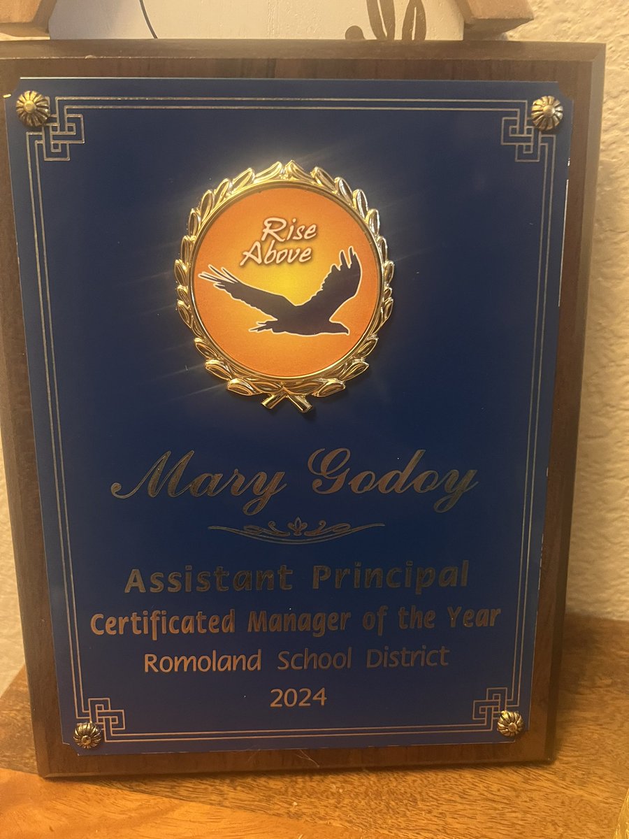 🎉 Excited to share this special moment with you all! 🎉 I'm truly honored to be recognized as a certified Manager for Romoland School District. It's a privilege to serve our community . I couldn’t do this job without my loyal partner @hilz2teach . Thank you for inspiring me!