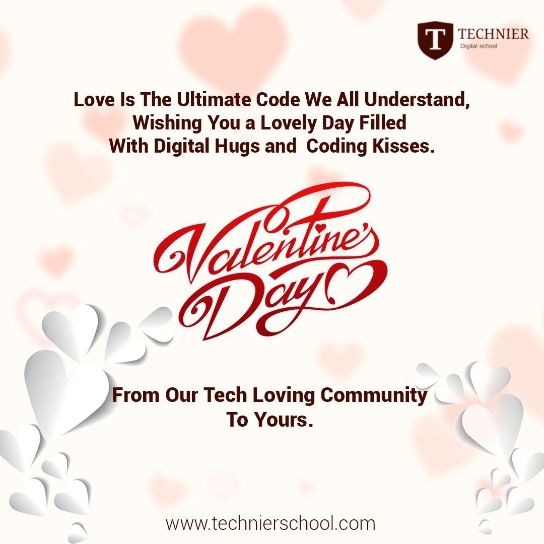 Happy Valentine's to our lovely community members! You will always be the piece that makes our tech-hearts complete♥️