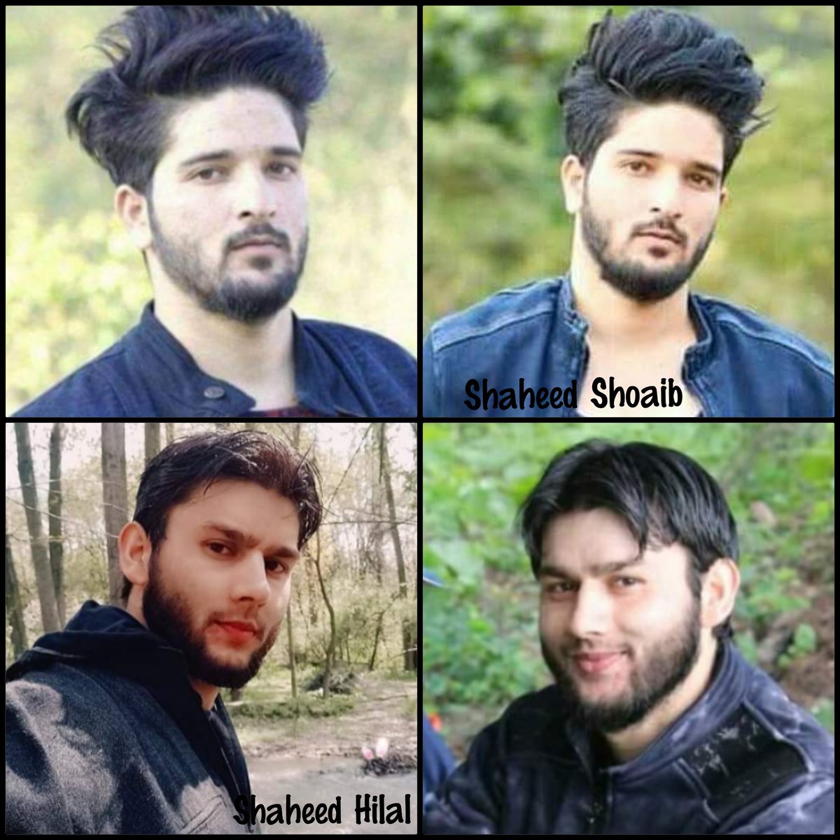 Yesterday was 5th martyrdom anniversary of Shaheed Shoaib Mursi &amp; Shaheed Hilal. They attained martyrdom in Budgam encounter on 13th Feb, 2019. 💔
#Kashmir