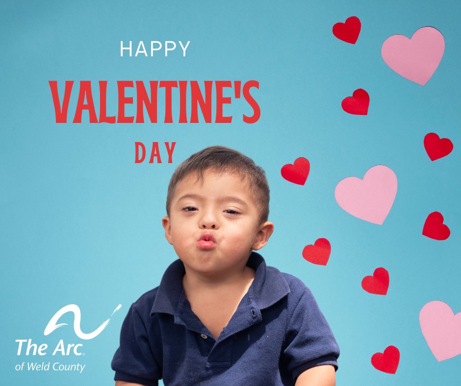 🌹 Happy Valentine's Day from The Arc of Weld County! 

Thank you for being part of our community. Your love and support mean the world to us. Let's celebrate inclusion and spread love together! 💖
