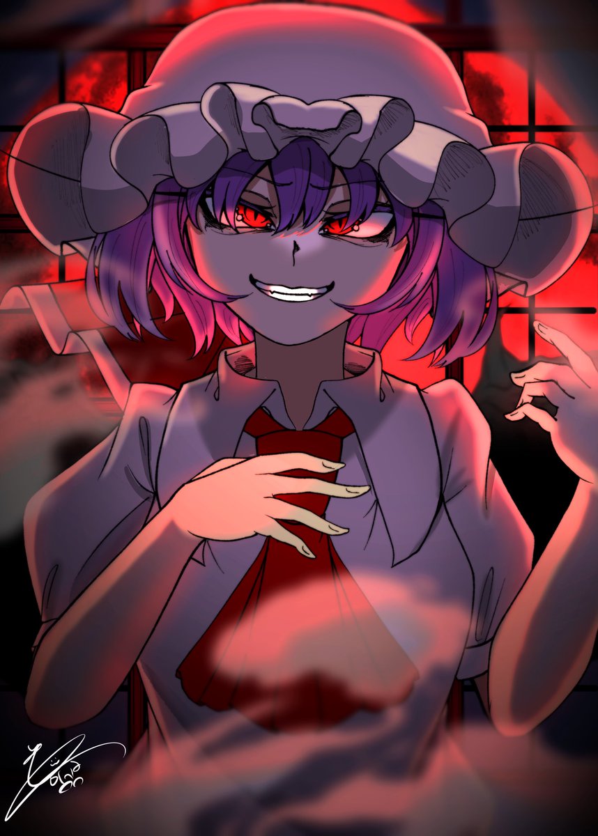 東方「紅魔#東方Project #东方Project #touhou #동방프로젝트 」|やまぐちかいと۞春例い-03aのイラスト