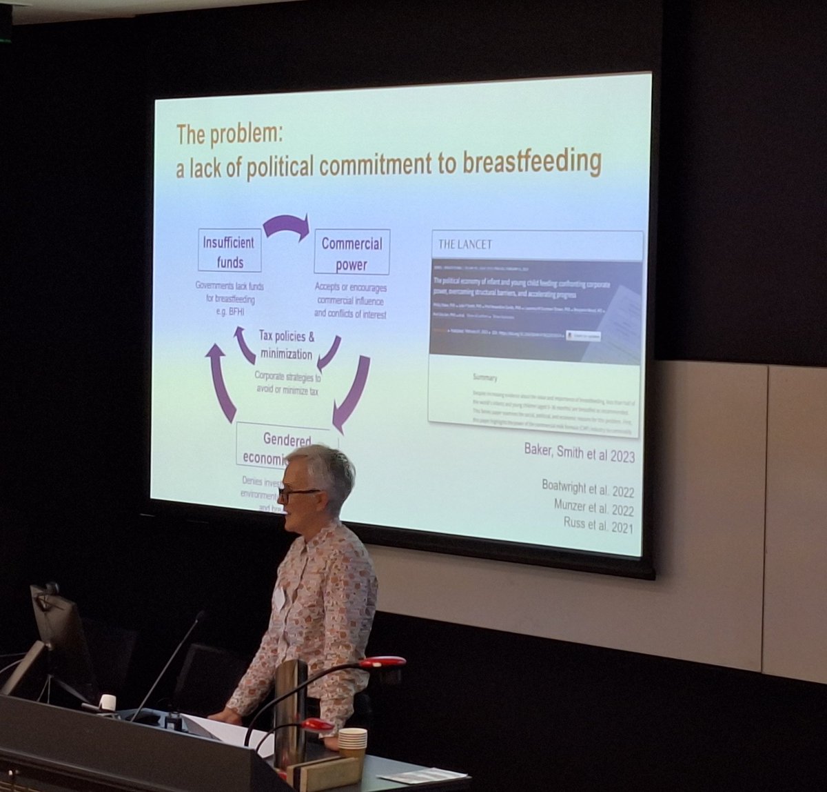 Libby Salmon @Govern4Health researcher and incredible #FirstFoodSecurity advocate presenting (twice) at #FoodGovernance2024. Here, on the role of advocacy coalitions