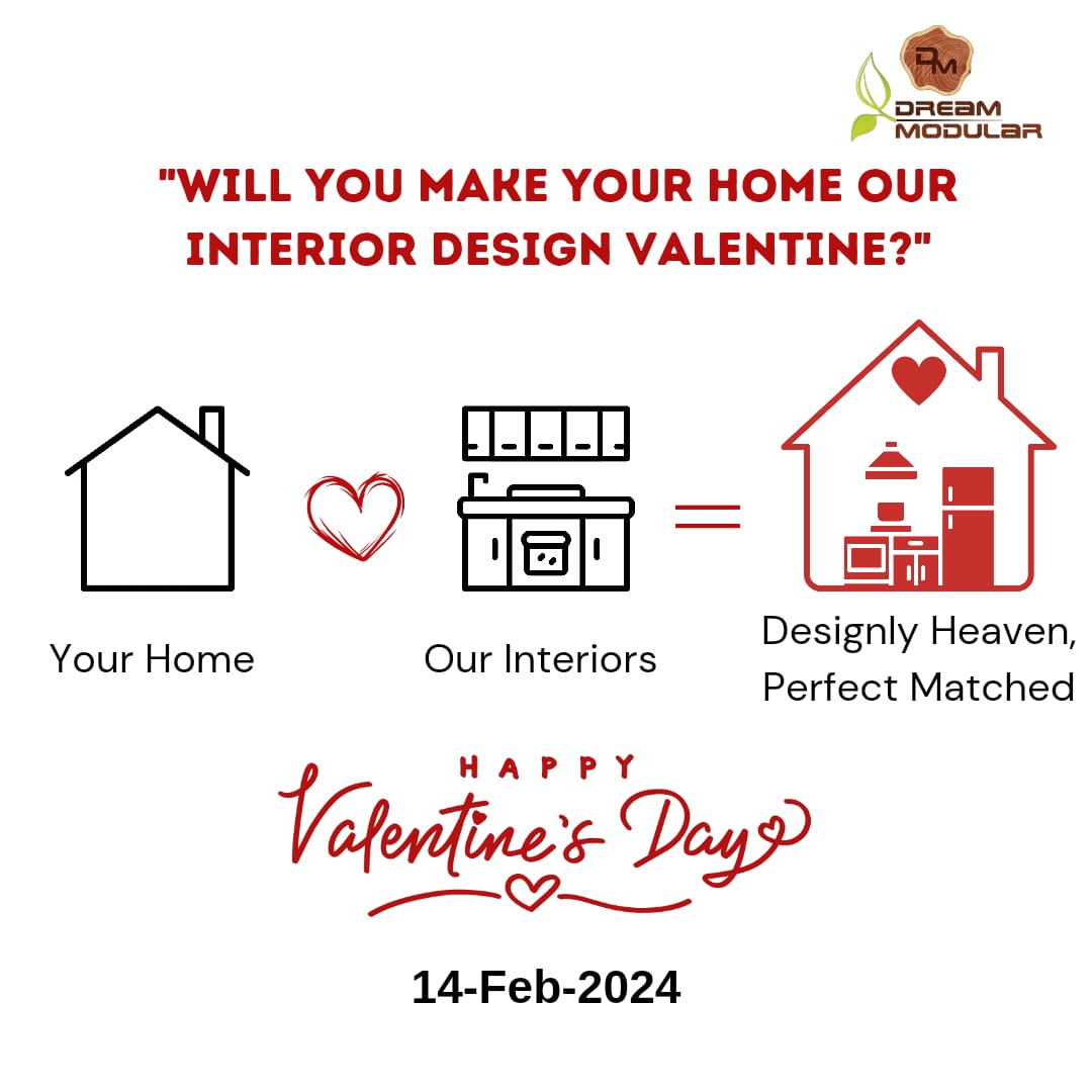 Will you make your home our Interior Design Valentine?
.
.
#valentinesdaydecor #valentinesday2024 #feb14 #valentines #happyvalentinesday #interiordesign #interiorlovers #loveinterior #interiorforyou #Interiors 
.
Get Free Quote:
Call/WhatsApp: +91 903-034-0000