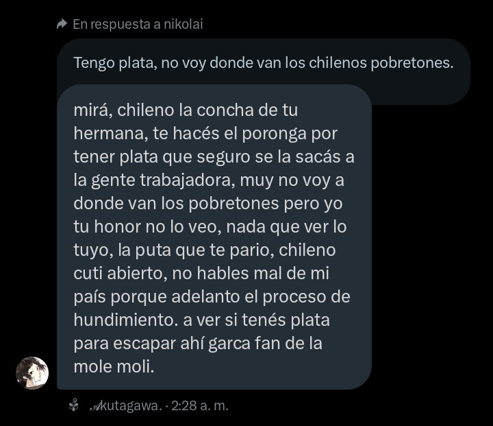 Se enojó o solo soy yo....?