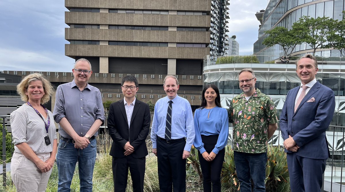 Great to meet the Dean of Science James Wallman, Pro Vice-Chancellor of Research Chris Turney, Deputy Dean of Science Philip Gale, Associate Dean of Science Alaina Amitt, and other CRF fellows and colleagues at morning tea hosted by James.
