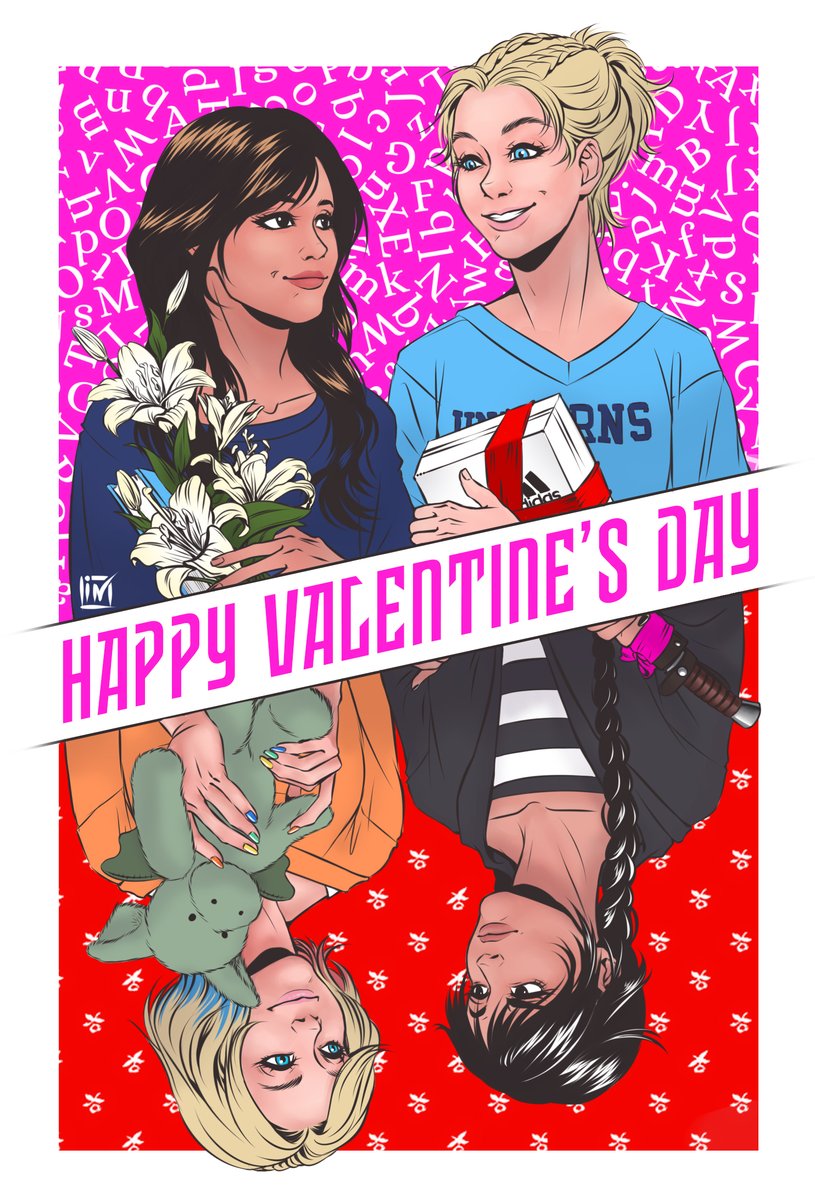 Happy Valentine's Day to everyone! 
Love and be loved. <3

#wenclair #wednesday #enidsinclair #wednesdayaddams #enid #cairosweet #ccwalker #sweetcc #jemmaverse