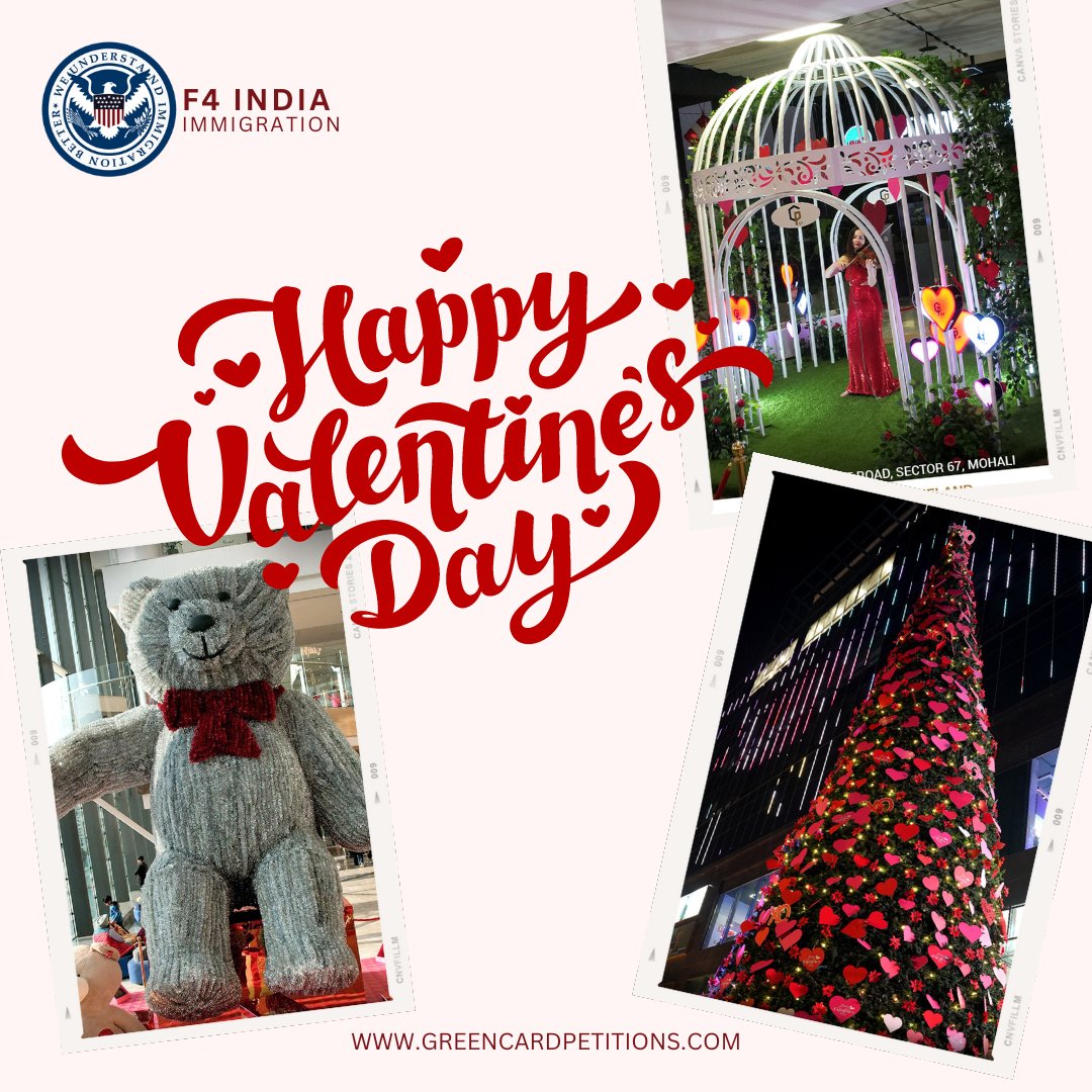 'Happy Valentine's Day' for F4 India Immigration Law Firm Team #spousevisa #valentinespecial

#visainterview #VisaFacts #SpouseVisa #VisaTips #VisaInfo #VisaSuccess #VisaApproved #ImmigrationSuccess #VisaGranted #ImmigrantSuccess #USImmigration #FamilyBasedImmigration