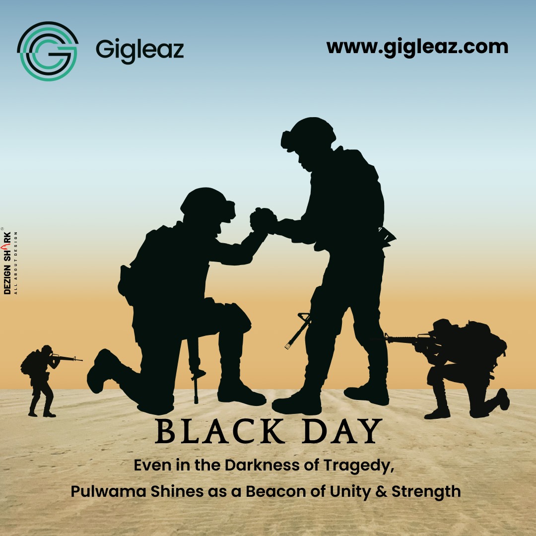 GigLeaz's tweet photo. 🙏🏼 Tribute to the brave soldiers who lost their lives in Pulwama 🙏🏼
Every Indian will always be grateful for your sacrifice.
#PulwamaAttack #BlackDay #India https://t.co/Uvy2CxoKVA