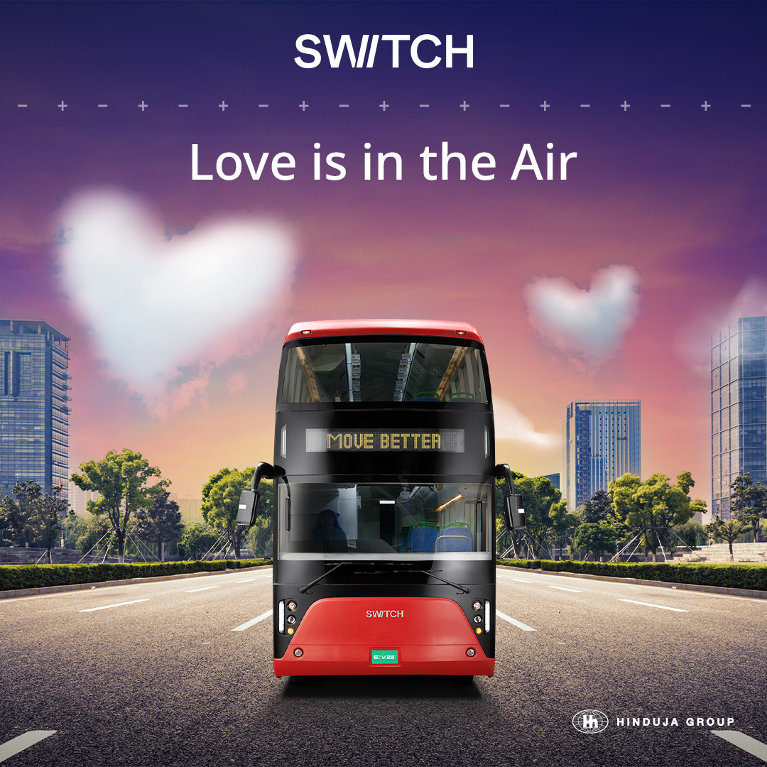 switchmobilitye's tweet photo. Love is in the Air alongside the pure energy of our EV buses! As we celebrate Valentine's Day, let's not only embrace the love shared between us but also nurture our love for the planet.
#SwitchMobility #MoveBetter #MoveBetterWithSwitch #EV #EVBus #Technology #ElectricVehicle #EVMobility #sustainabilityg