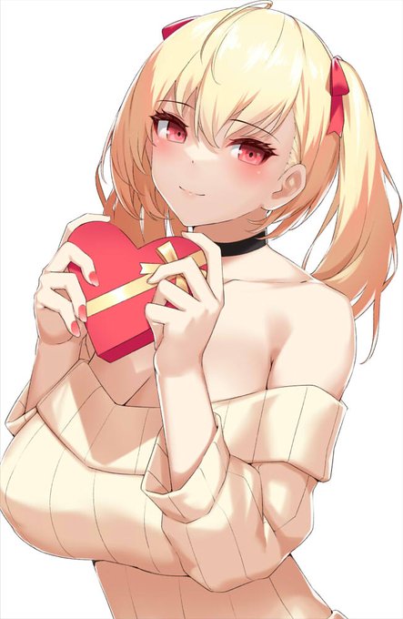 バレンタイン描いてきました 