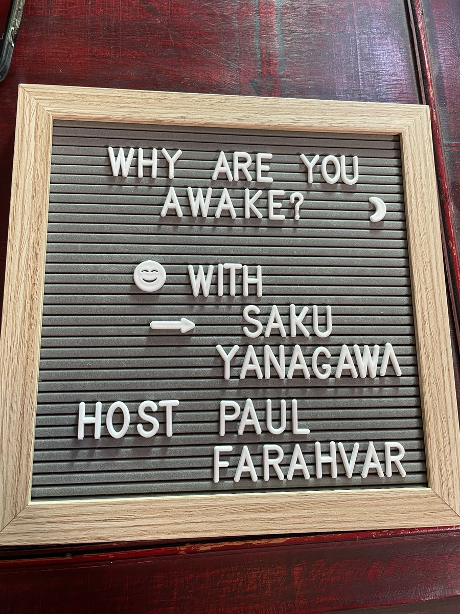 ポッドキャスト2本終了。

Saku’s Radioは毎週、収録日に8時間ほどかけて原稿を書く。そしてサエコさんと一度リードスルーしてからの一発撮り。

対してアメリカのコメディアンのポッドキャストはほぼリハも原稿もなければ、フリートーク。即興力が求められる。

どちらもやりがいあり。