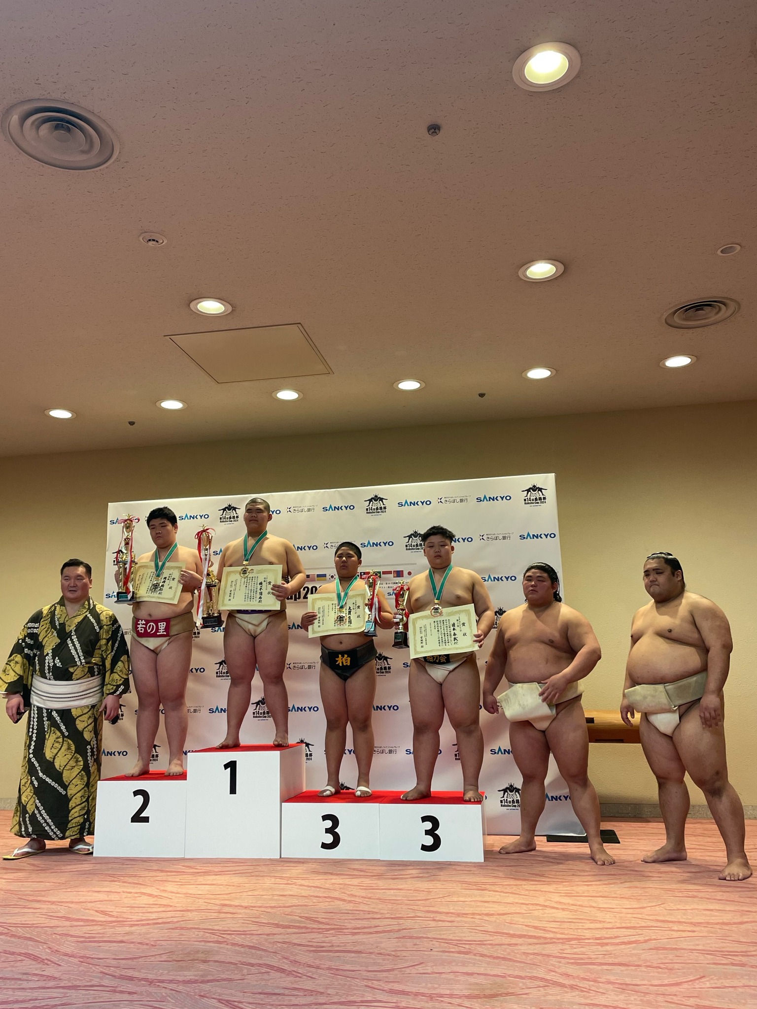 茨城県笠間市 na platformě X: „【白鵬杯の個人戦で3位】 2月12