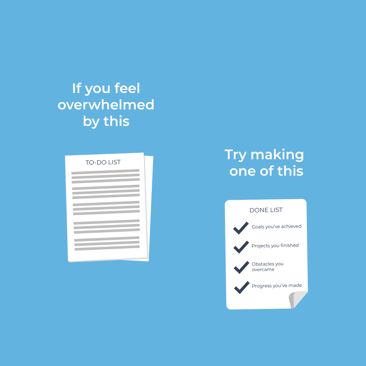 CareersAtSBC's tweet photo. Feeling overwhelmed happens to the best of us, especially when there's a mountain of tasks to handle. But don't fret! 😊 There are plenty of ways to tackle this. This friendly solution below to help you ease that burden and find your balance again. 🌟 

#WellnessWednesday 💚💙 https://t.co/4KoTdoXGeU