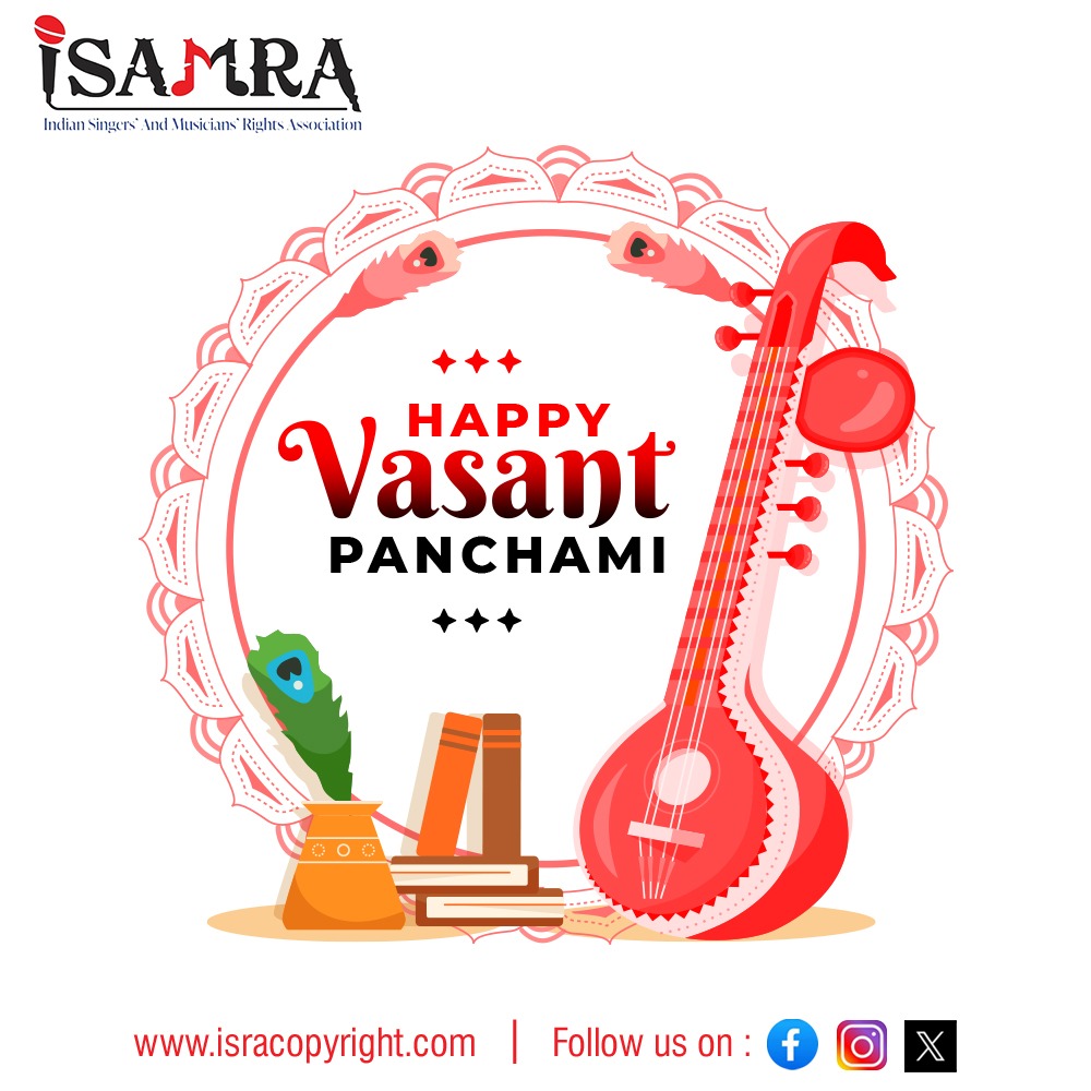 isamracopyright's tweet photo. ISAMRA wishes you a vibrant and musical Vasant Panchami!
#SpringSymphony 🎻🌺 https://t.co/Ni9ayMf8bV