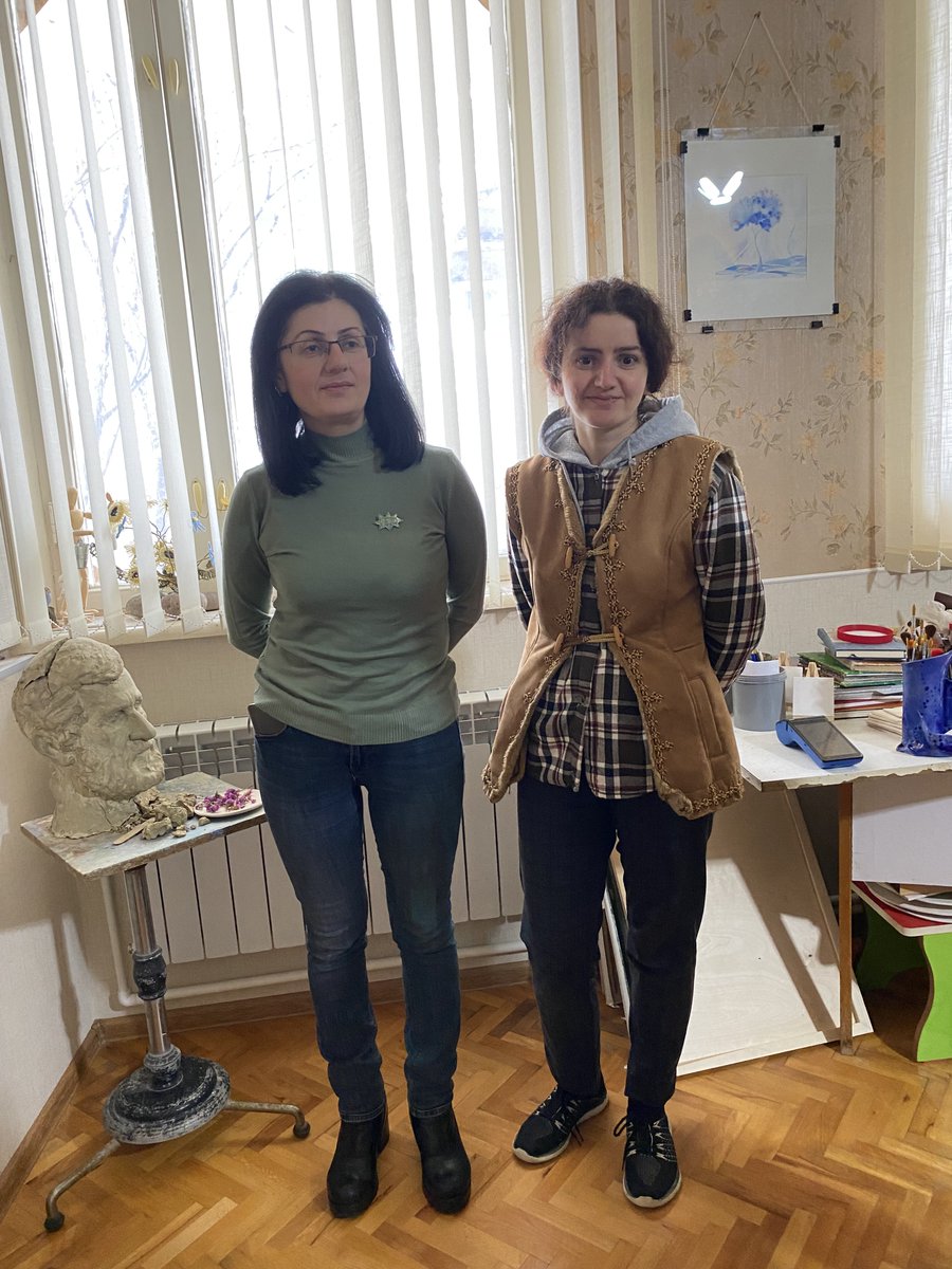 🇦🇹🇪🇺🇦🇲#LEAD4Shirak Please meet… Gohar Petrosyan, a gifted & locally renowned artist, supported by us to build a new art centre. ✅better presentation of her works ✅space for new activities ✅new opportunities ✅more income @EU_Armenia @ADCinCaucasus @AustrianDev 🇦🇹🤝🇪🇺🤝🇦🇲