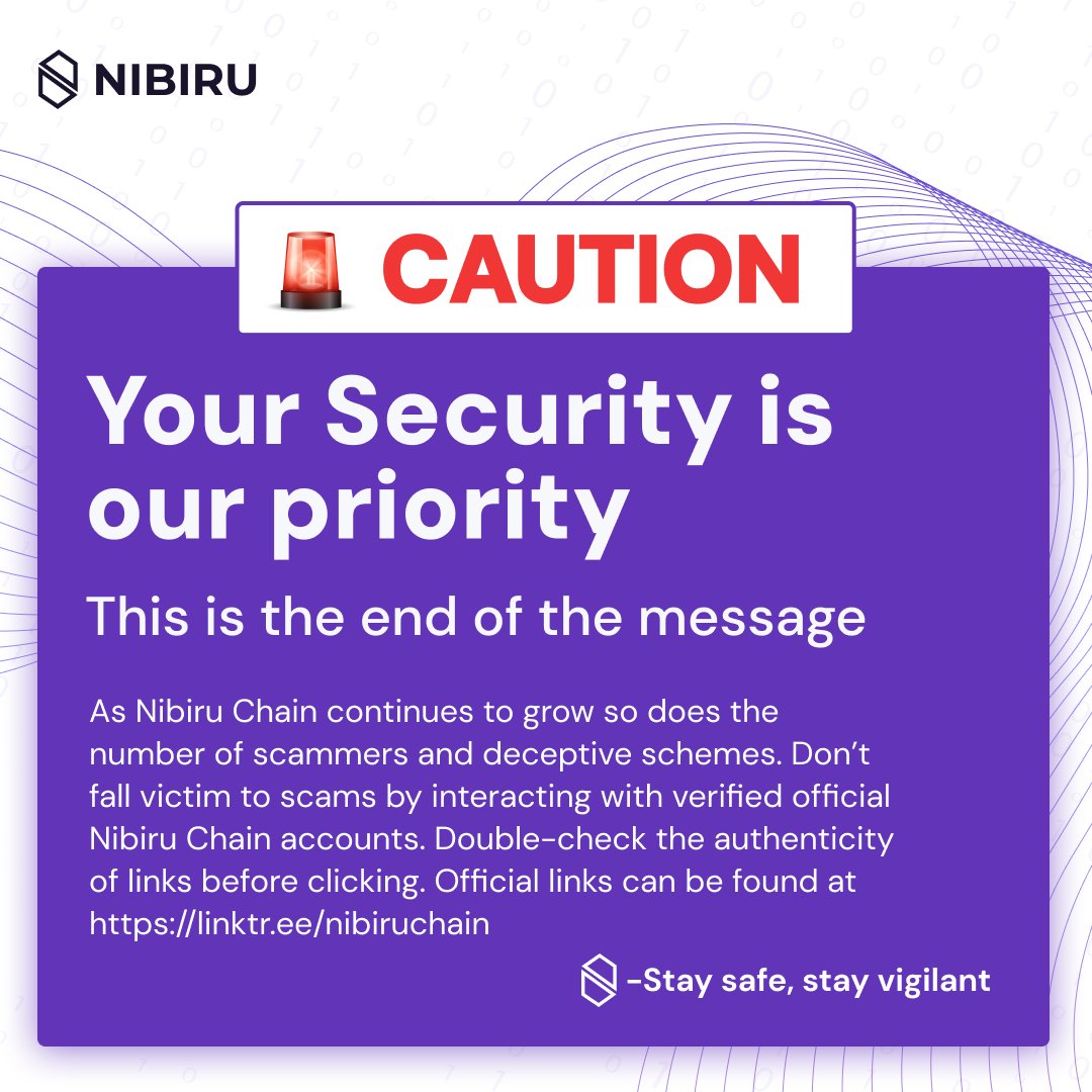 Nibiru Chain 🩵🌸 (@nibiruchain) on Twitter photo 