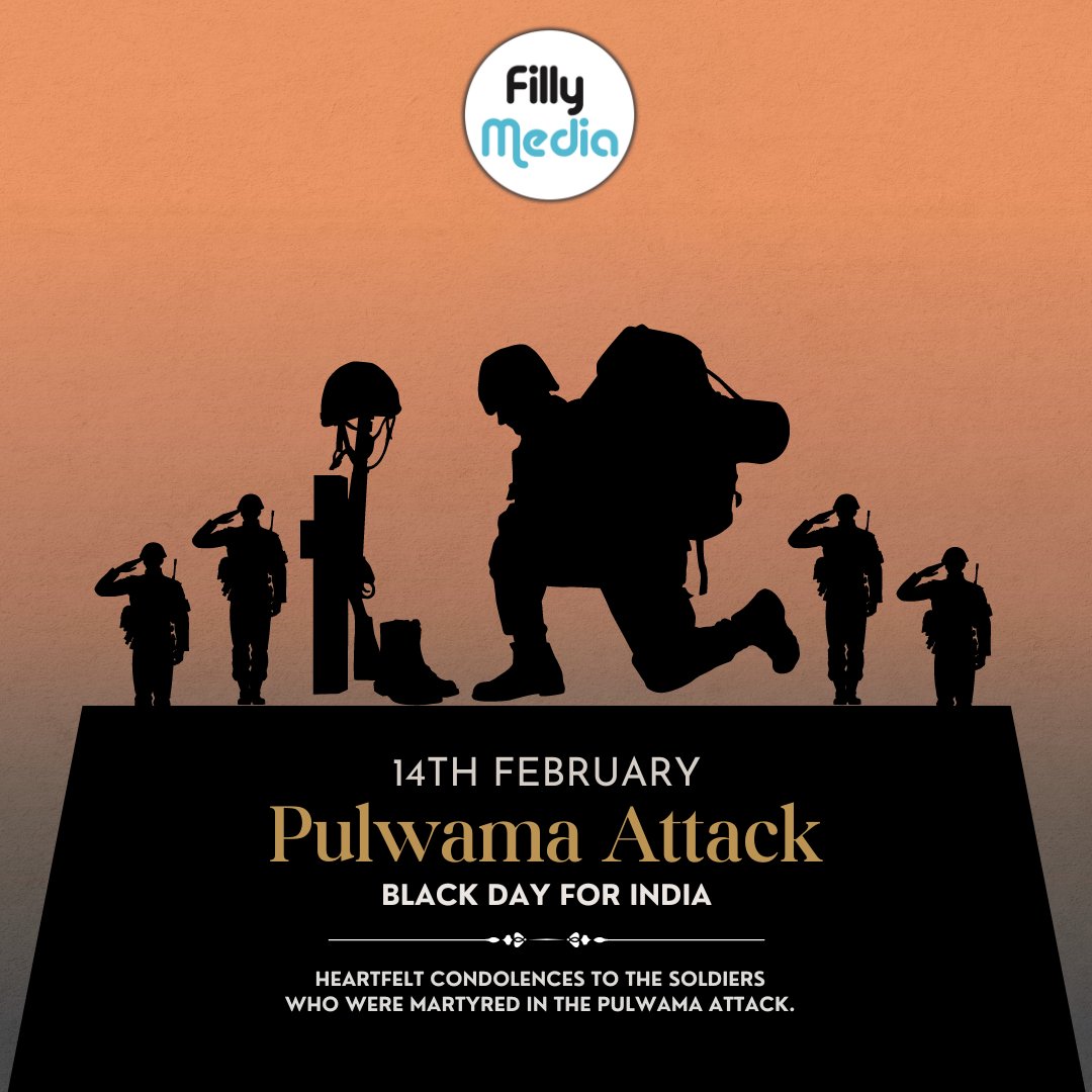 Fillymediacom's tweet photo. Standing united in grief and solidarity as we remember the victims of the Pulwama attack. Their sacrifice will never be forgotten and our resolve against terrorism remains unwavering. 🕯
.
.
.
.
#teamfilly #teamfillymedia #PulwamaAttack #UnityAgainstTerrorism #IndianArmy https://t.co/ktvswOVIkp