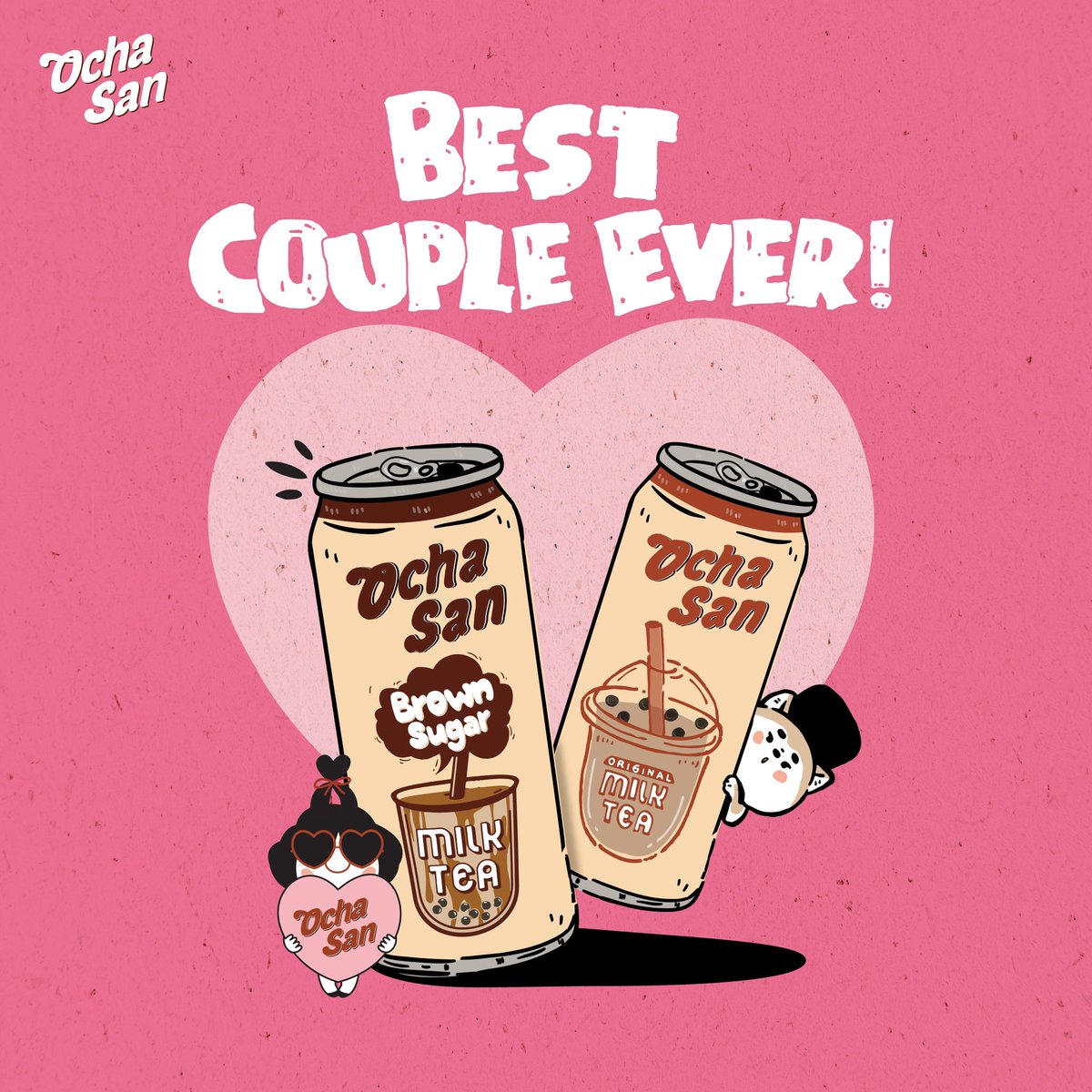 Happy Valentine’s Day วาเลนไทน์นี้ 
มีหวานใจให้ชานมไข่มุกแล้วรึยัง 💖🥰
เติมความหวานให้กันทุกวันกับ "โอฉะซัง" 🧋

🛒พิกัด: ร้านค้าชั้นนำทั่วประเทศ ​

​​#ถ้าชานมอื่นไม่โอต้องโอฉะซัง #โอฉะซัง #ชานมไข่มุก ​​#โอฉะซังชานมไข่มุก #Ochasan​​ #valentineday #วาเลนไทน์