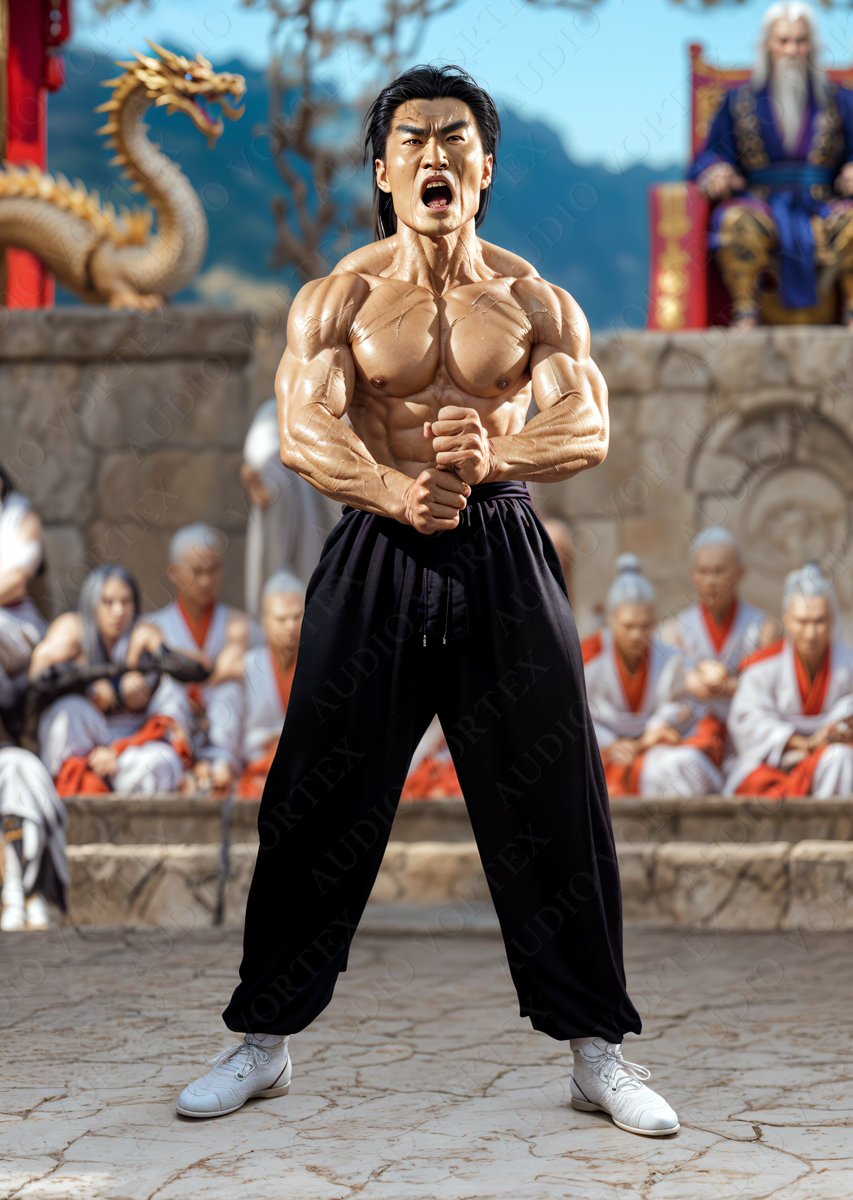 Mortal Kombat | Liu Kang Wins | The Courtyard #MortalKombat1 #Liukang #AIArtwork #ShangTsung #TheCourtyard