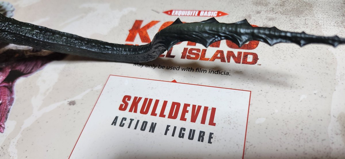 gfwavp100's tweet photo. この💀#スカル・クローラー🦎#SKULLCRAWLER💀改め☠️#スカルデビル🦎#SKULLDEVIL☠️の🟥#HiyaToys🟥フィギュアですが、咥内の半分がゴム製で生物の感じが出ており、尻尾も内側の針金のお陰で劇中の如く柔軟に曲がるようになっております☠️🦎マジでS.H.MonsterArtsの先及び上を行っているクオリティで💥💥 https://t.co/B8m1RK4BA9
