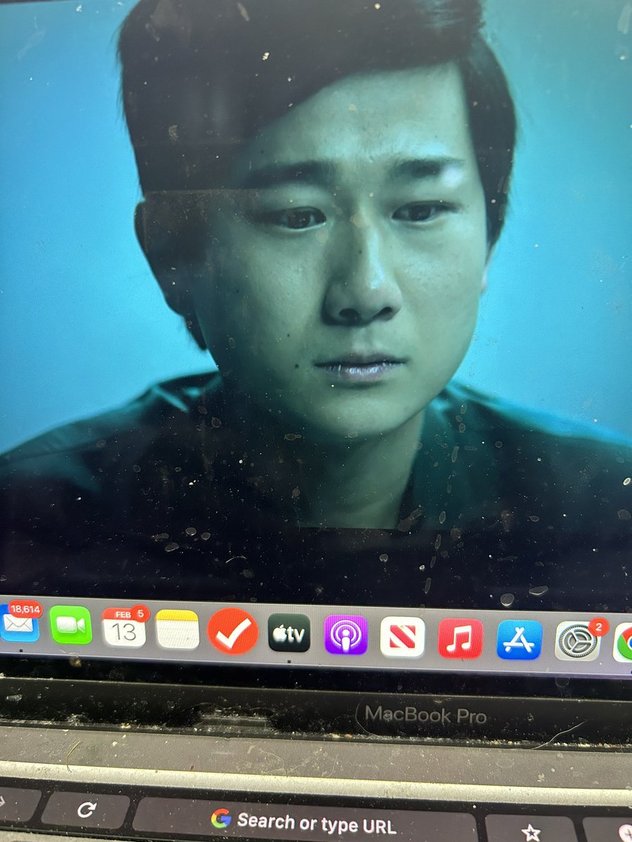 excuse the spots on my laptop screen but “what are you going to do, improv him to death?” @TheBrothersSun