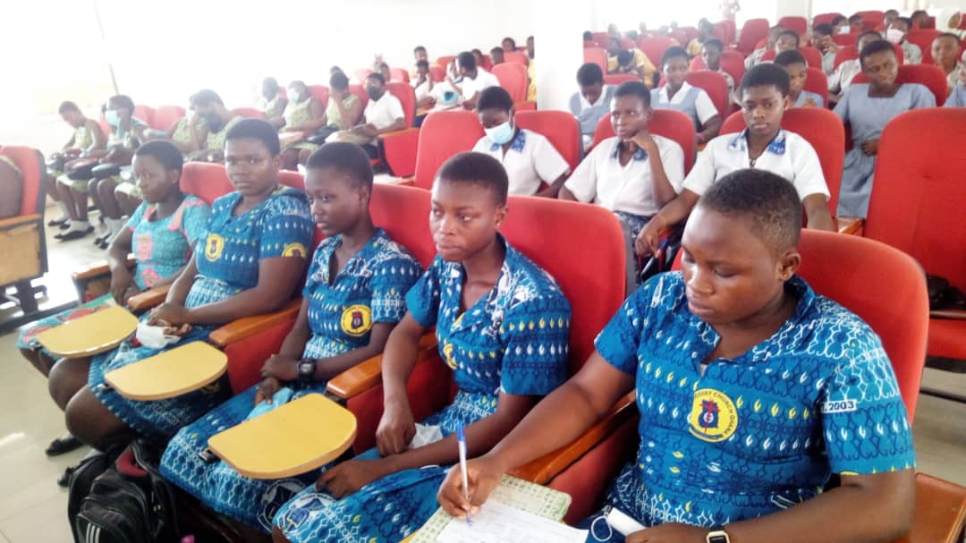 Accra Metro Education Directorate participated in Durbar to earmarked 9th edition of International Day for Women and Girls in Science facebook.com/groups/4004369…