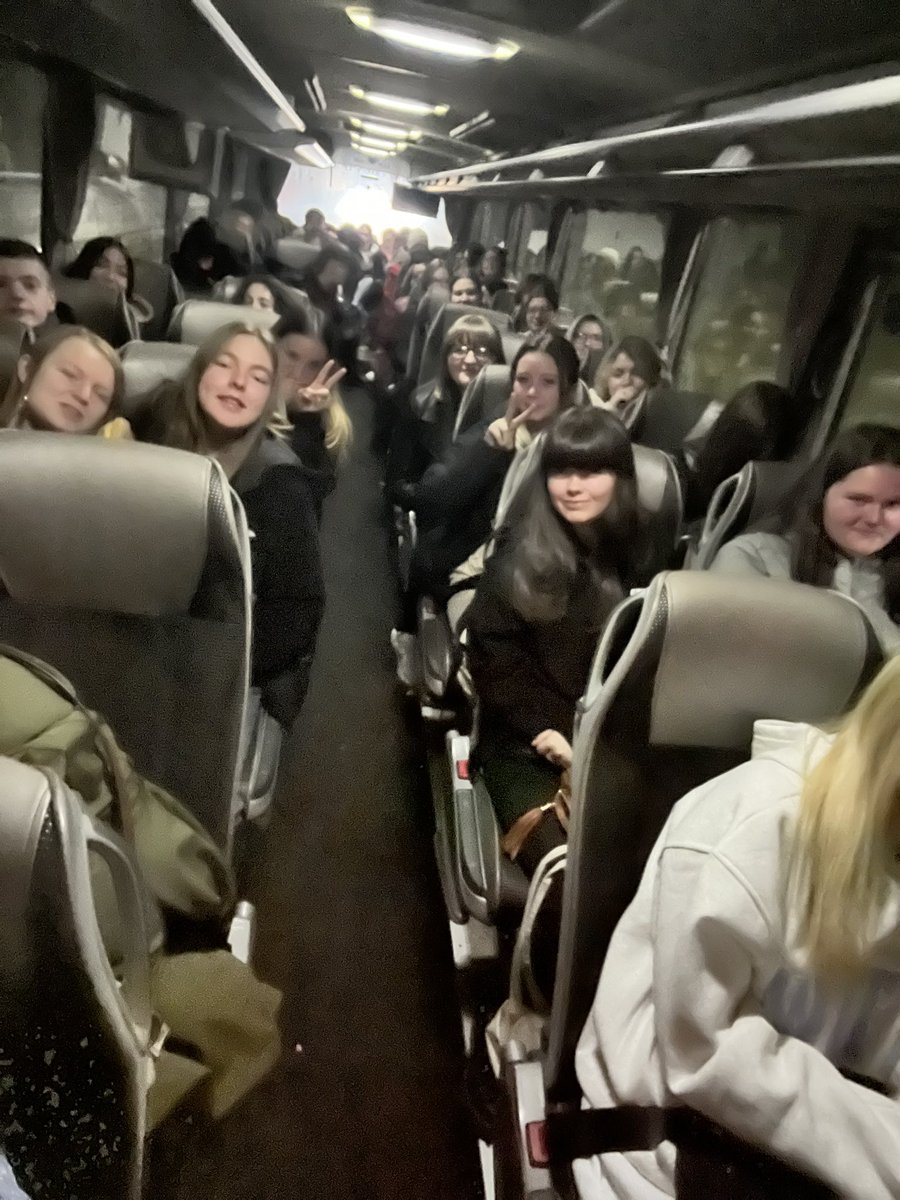 London Baby 🇬🇧 <a href="/IrvineRoyalAcad/">Irvine Royal Academy</a> 

Some tired faces! Next stop Glasgow Central 🚂