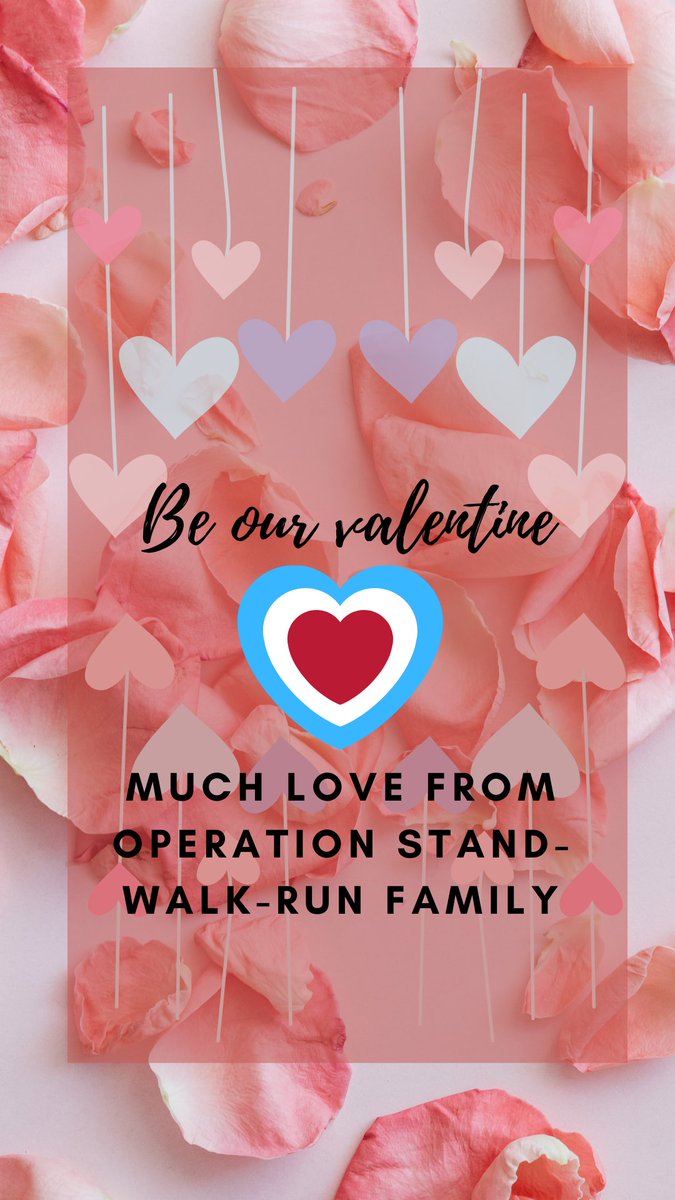 opstandwalkrun's tweet photo. Happy #valentinesday , today we are spreading and celebrating love, care and kindness to all those we serve and beyond.

Here's to strong knees, healthy hips and endless love ❤❤💙.
#operationstandwalkrun 
#orthopaediclove
#healthcareheroes https://t.co/hWZJ5bHpk1