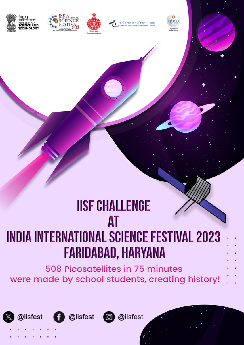 Key outcomes of IISF Challenge event of #IISF2023. It took place at RCB-THSTI campus, Faridabad from 17 to 20th January 2024. @PMOIndia @DrJitendraSingh @IndiaDST @karandi65 @nifindia @CSIR_NIScPR @SMCC_NIScPR @Vibha_India @DBTIndia @moesgoi @THSTIFaridabad @PIB_India
