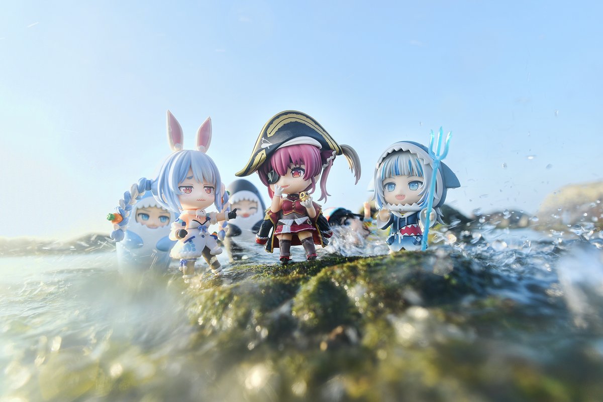 NCnendoroid's tweet photo. 孤島でサメに遭遇
#ねんどり 
#ねんどりコンホロEXPO2024 https://t.co/Rzv0nhlLjd